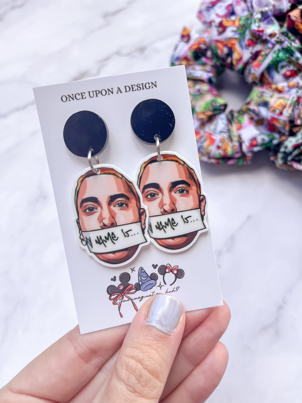 My Name Dangle Earrings