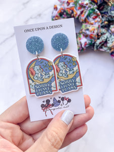 Plans Dangle Earrings