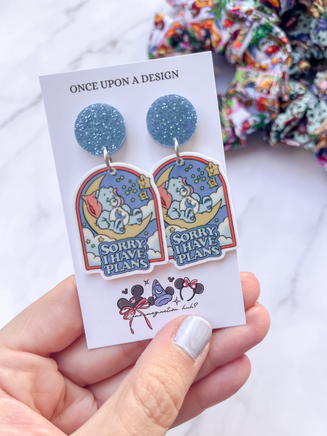 Plans Dangle Earrings