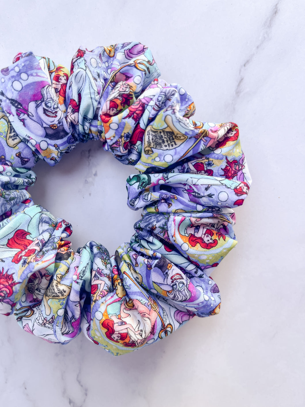 Mermaid Scenes Scrunchie