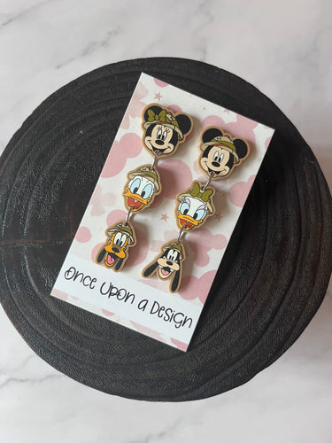 Jungle Pals Tier Earrings