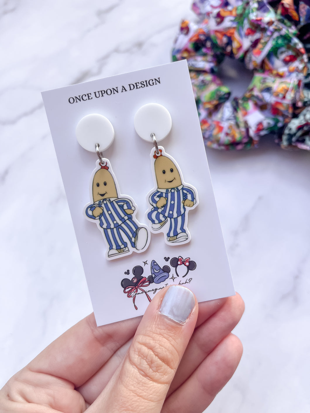 Banana Dangle Earrings