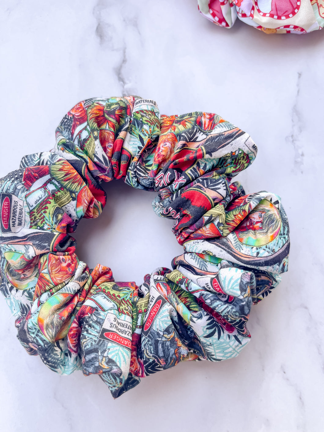 Dinosaur Park Scrunchie
