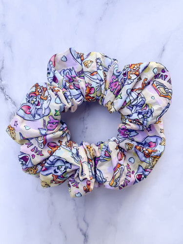 Cat and Mouse Scrunchie