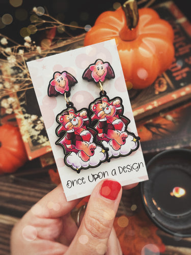Bears Who Scare Dangle Earrings