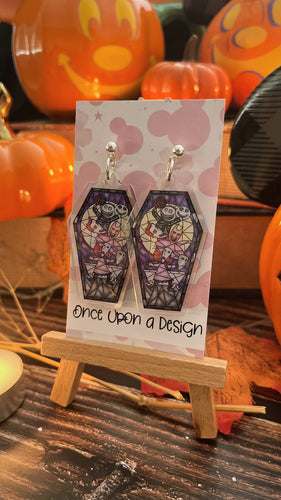 Kidnap the Sandy Claws Hologram Dangle Earrings
