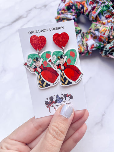Mean Queen Dangle Earrings