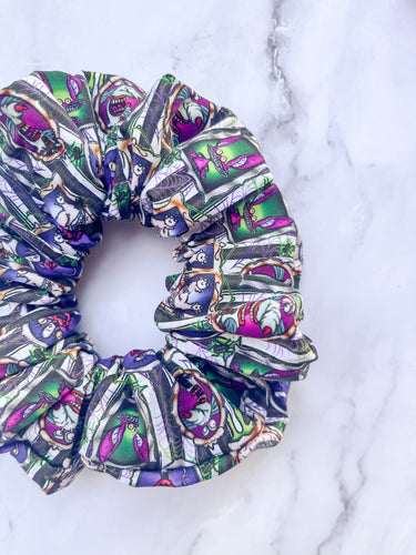 Vintage Monsters Scrunchie