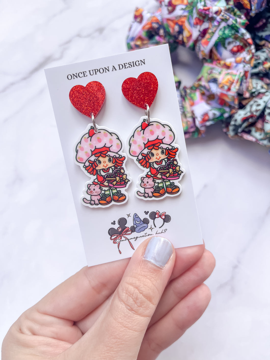 Strawberry Dangle Earrings