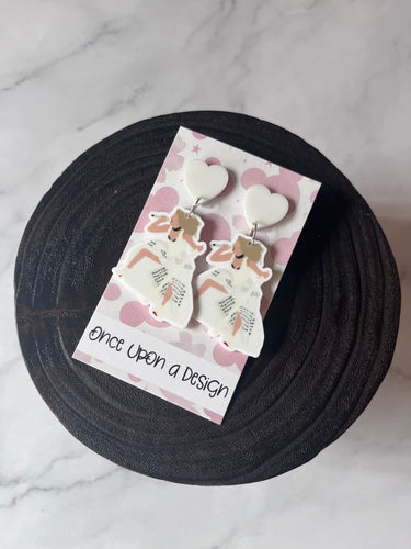 Female Rage the Musical Dangle Earrings