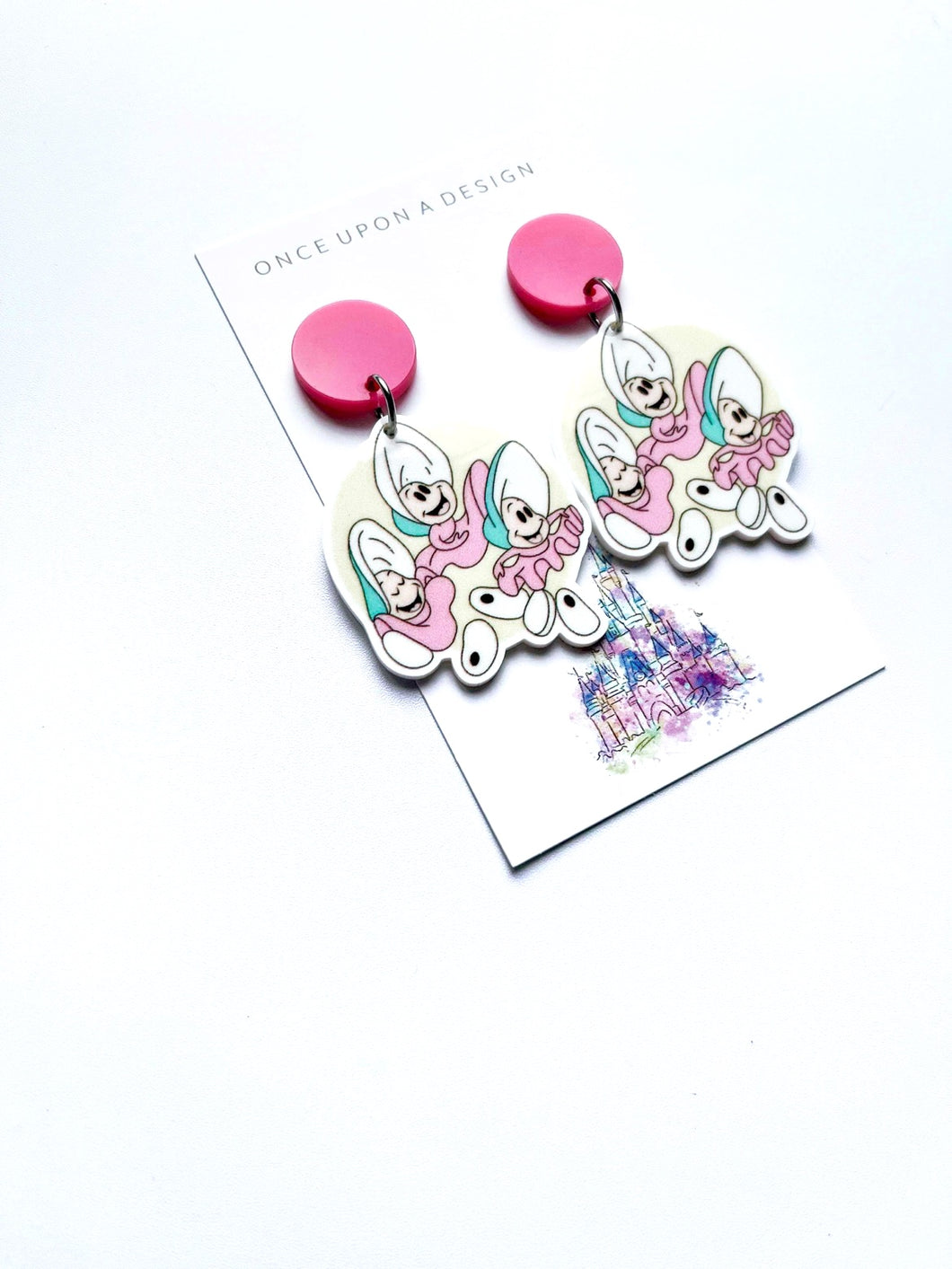 “Baby Oysters” Dangle Earrings