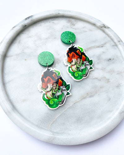 “The Other Brother” Dangle Earrings