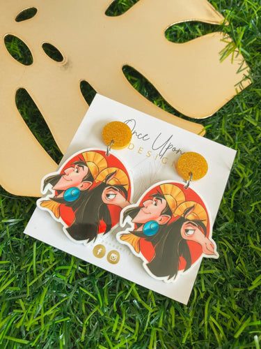 Llama Face Dangle Earrings