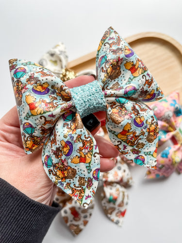 Printed Oversized Sailor Bow