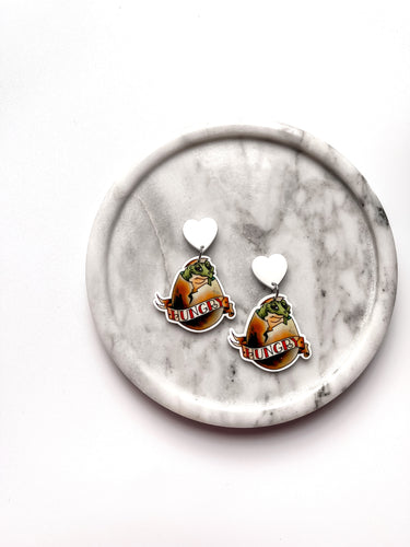 “Always Hungry” Dangle Earrings